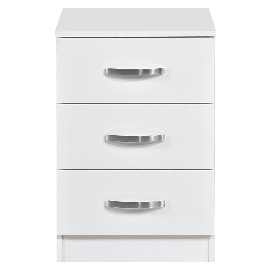 Paddington 3 Door Wardrobe & 3+2 Drawer Chest 3 Piece Bedroom Set