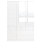 Soho 3 Door Wardrobe, 4 Drawer Chest & Bedside Tables 4 Piece Bedroom Set