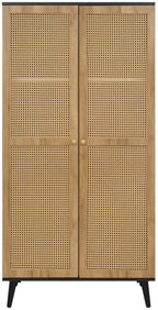 Manila Rattan 7 Drawer Chest 3 Piece Bedroom Set