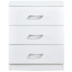 Highbury 2 Door Double Wardrobe & 3 Drawer Chest 2 Piece Bedroom Set