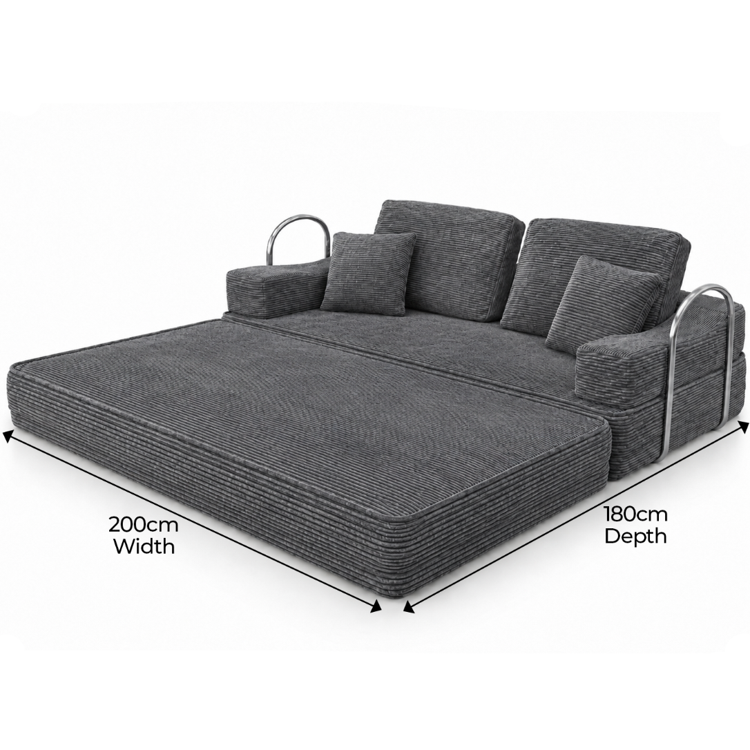 Flex 3 Seater Boneless Compressed Sofa Bed