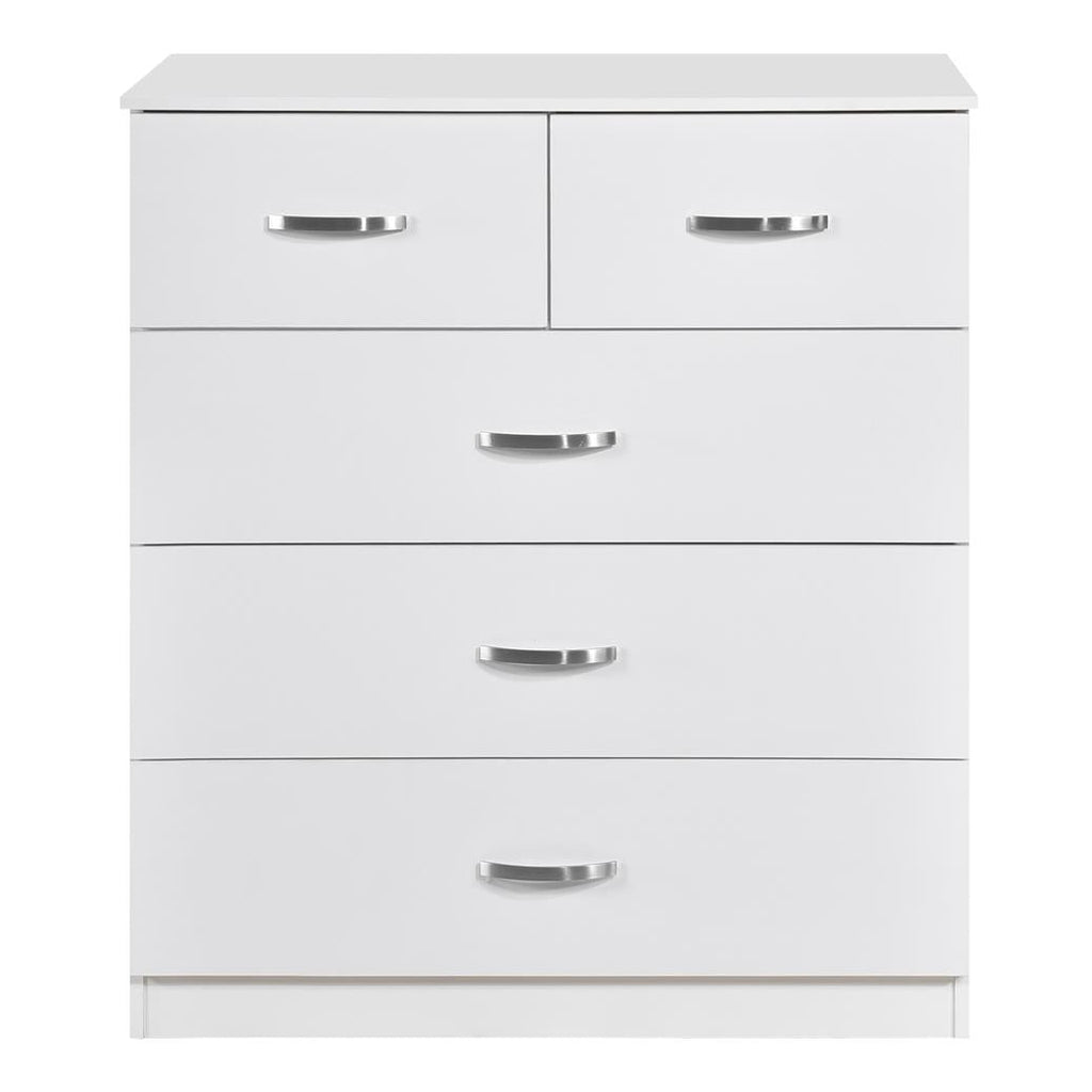 Paddington 3 Door Wardrobe & 3+2 Drawer Chest 3 Piece Bedroom Set