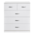 Paddington 3 Door Wardrobe & 3+2 Drawer Chest 3 Piece Bedroom Set