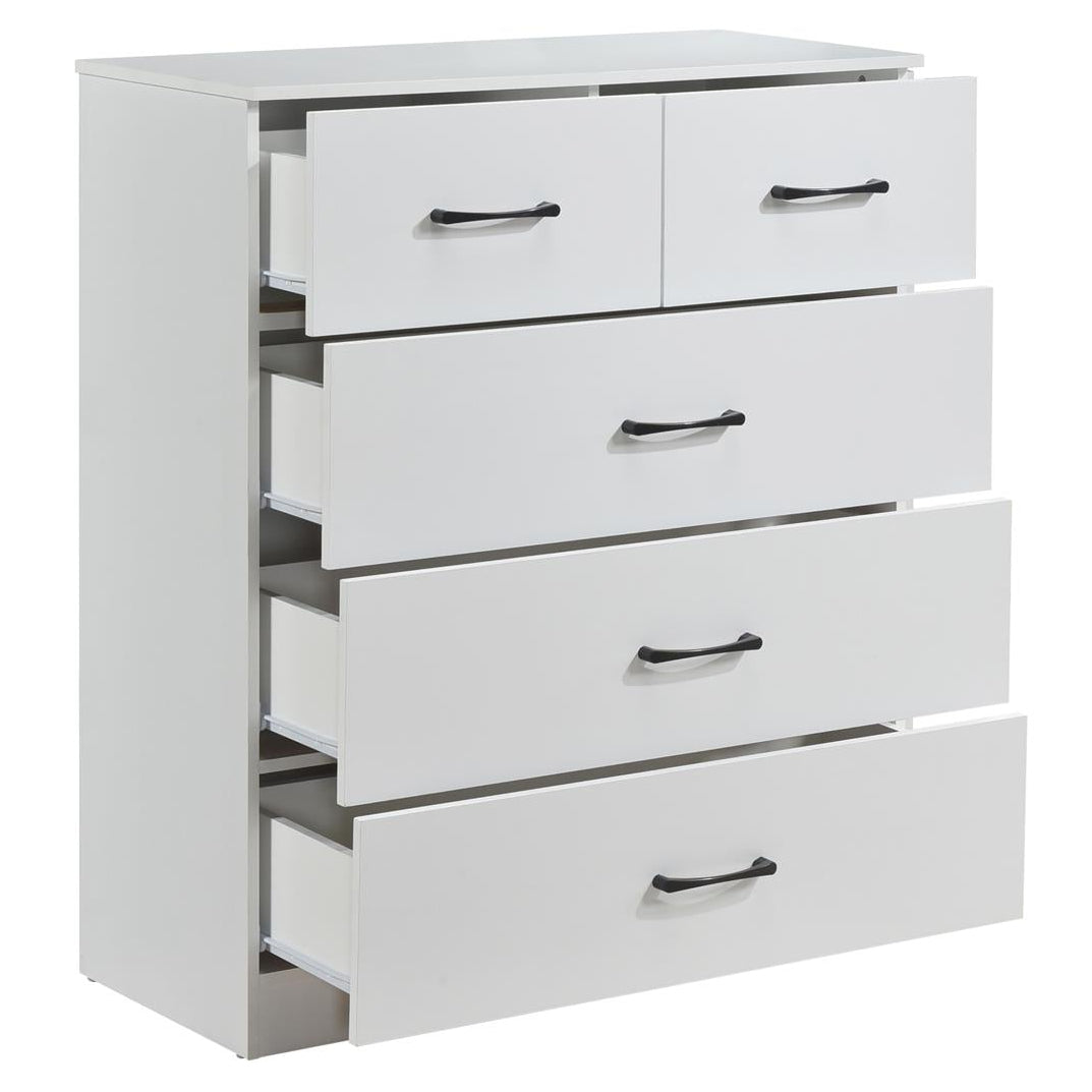 Paddington 3+2 Drawer Chest 3 Piece Bedroom Set