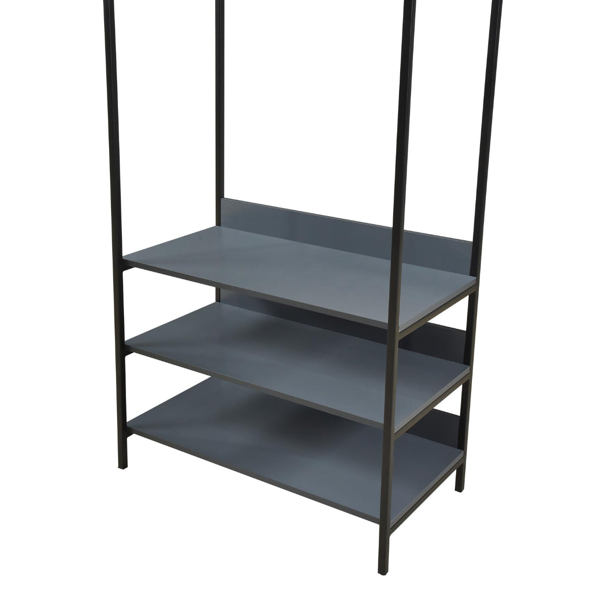 Alva Open Wardrobe with 4 Shelves