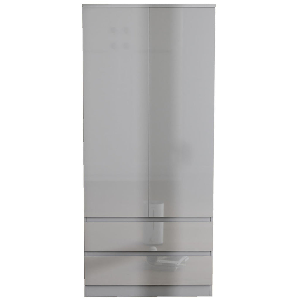 Soho 2 Door Wardrobe, 6 Drawer Chest & Bedside Tables 4 Piece Bedroom Set