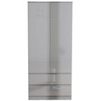 Soho 2 Door Wardrobe, 6 Drawer Chest & Bedside Tables 4 Piece Bedroom Set