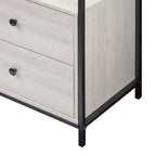 Alva Open Wardrobe Set with 2 Drawers & 4 Shelves