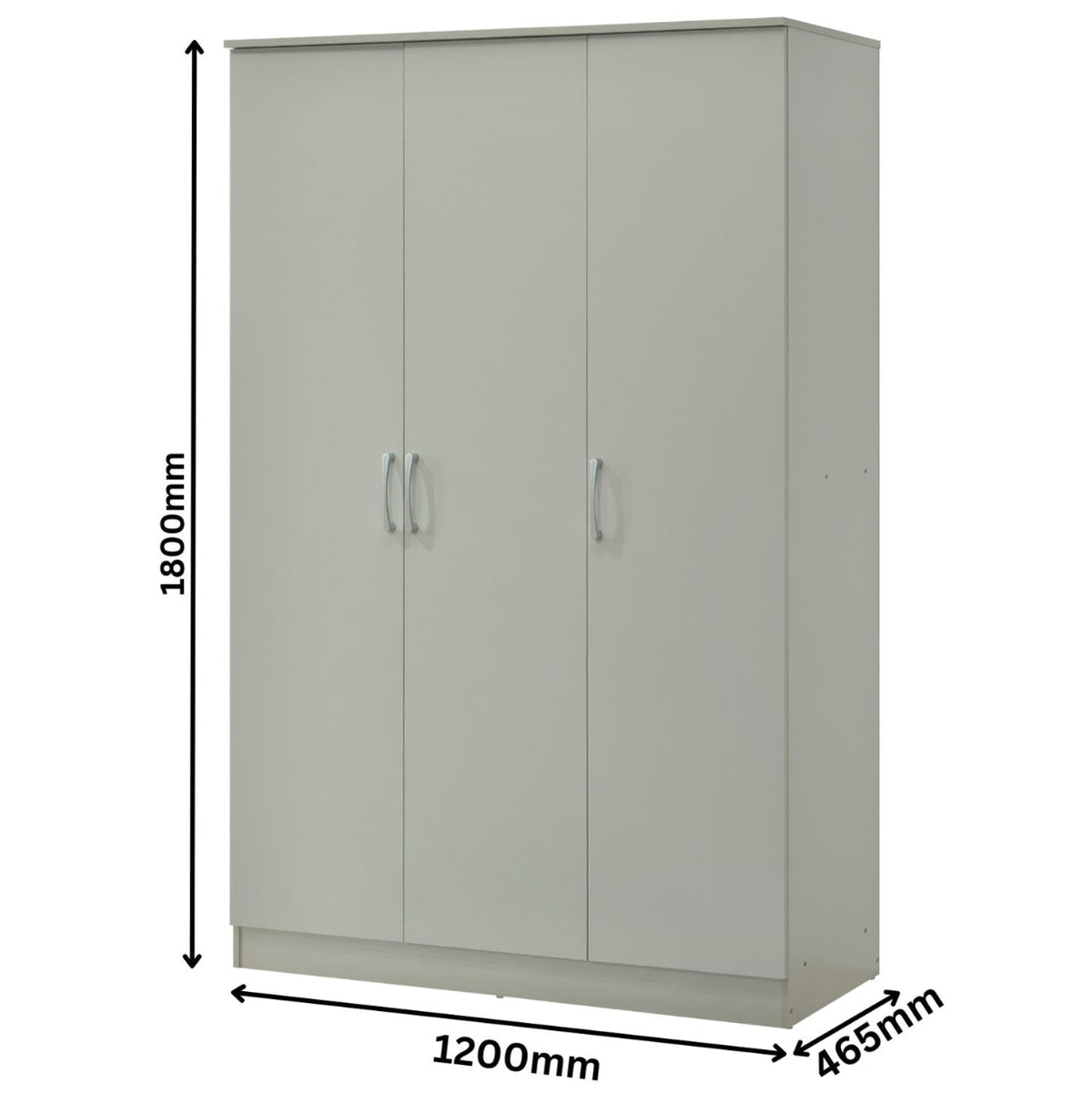 Highbury 3 Door Triple Wardrobe