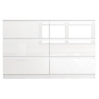 Soho 2 Door Wardrobe, 6 Drawer Chest & Bedside Tables 4 Piece Bedroom Set