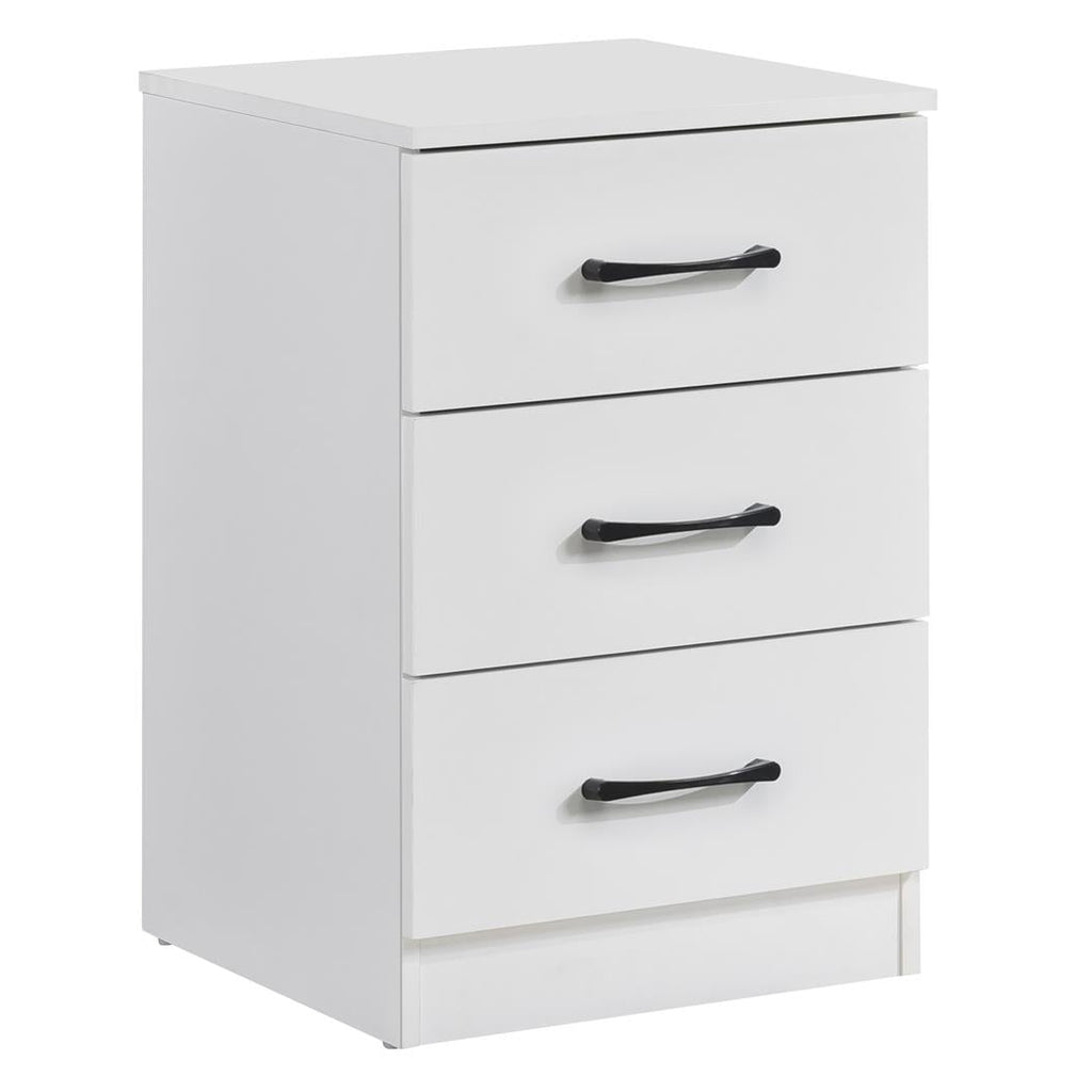 Paddington 3 Drawer Bedside Table