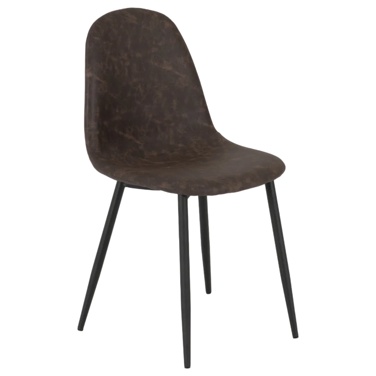 Pair of Athens Faux Leather Dining Chairs
