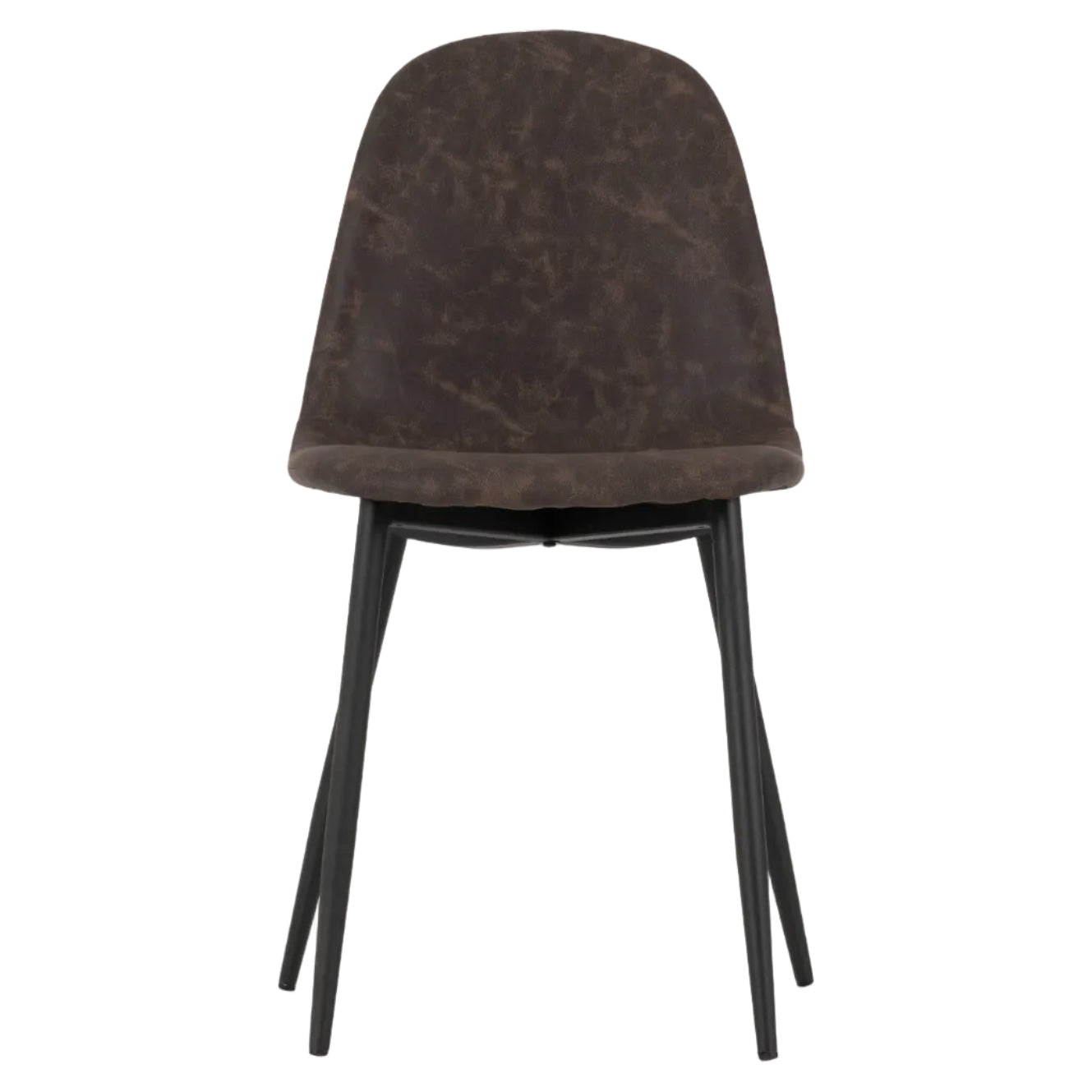Pair of Athens Faux Leather Dining Chairs