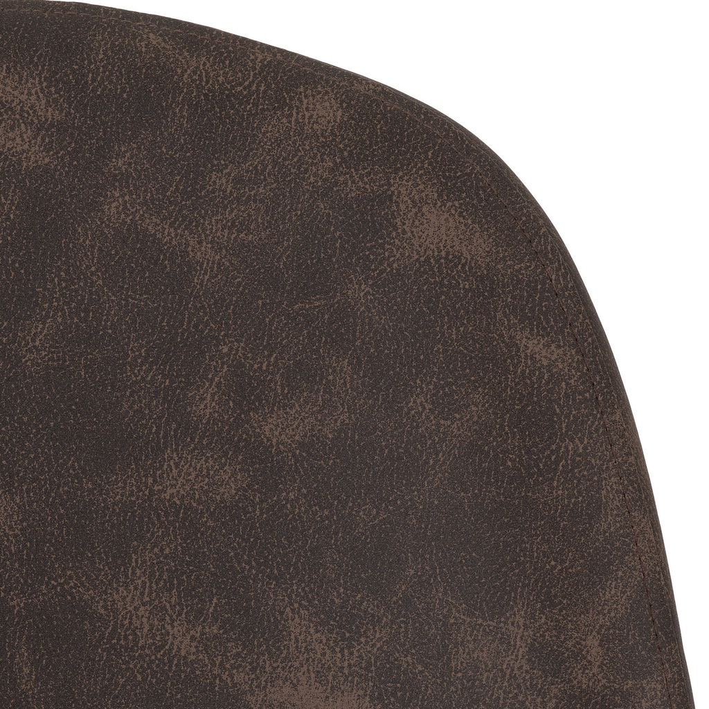 Pair of Athens Faux Leather Dining Chairs