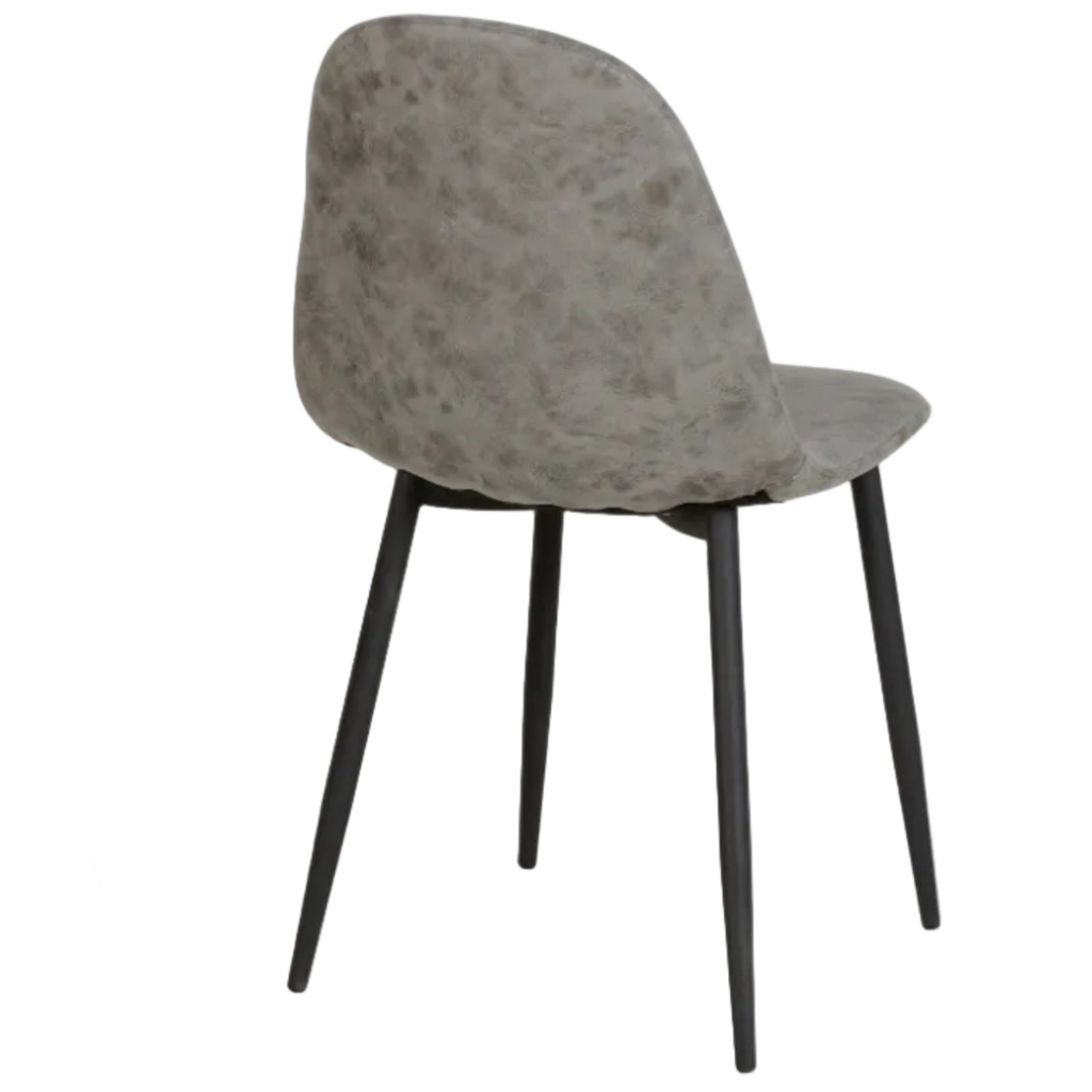Pair of Athens Faux Leather Dining Chairs