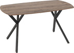 Athens Dining Table with 4 Avery Velvet Dining Chairs