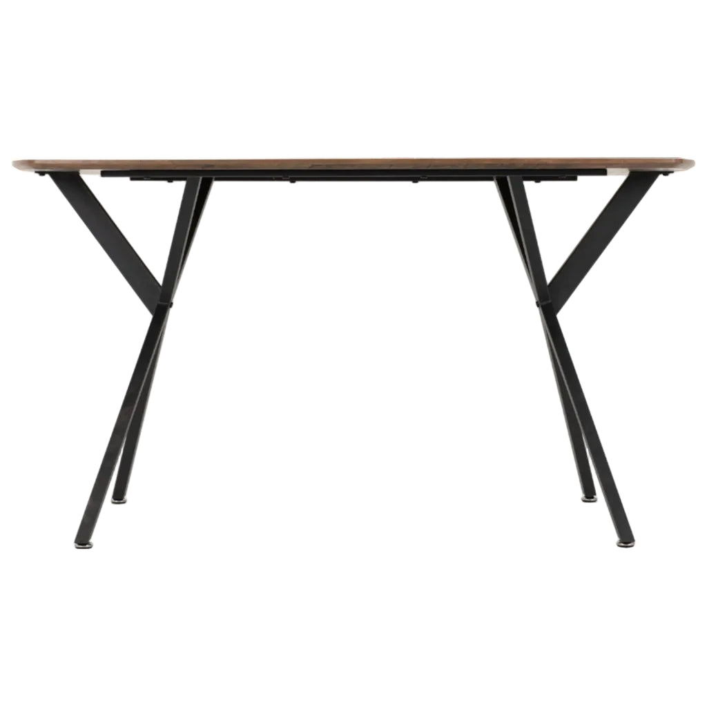 Athens Dining Table with 4 Avery Velvet Dining Chairs