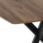 Athens Dining Table with 4 Avery Velvet Dining Chairs