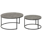 Athens Round Nesting Coffee Table Set