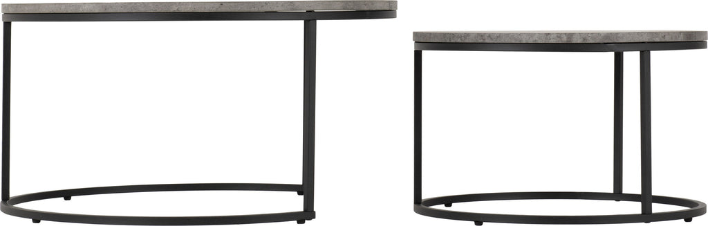 Athens Round Nesting Coffee Table Set