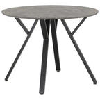Athens Round Dining Table with 4 Lukas Velvet Dining Chairs