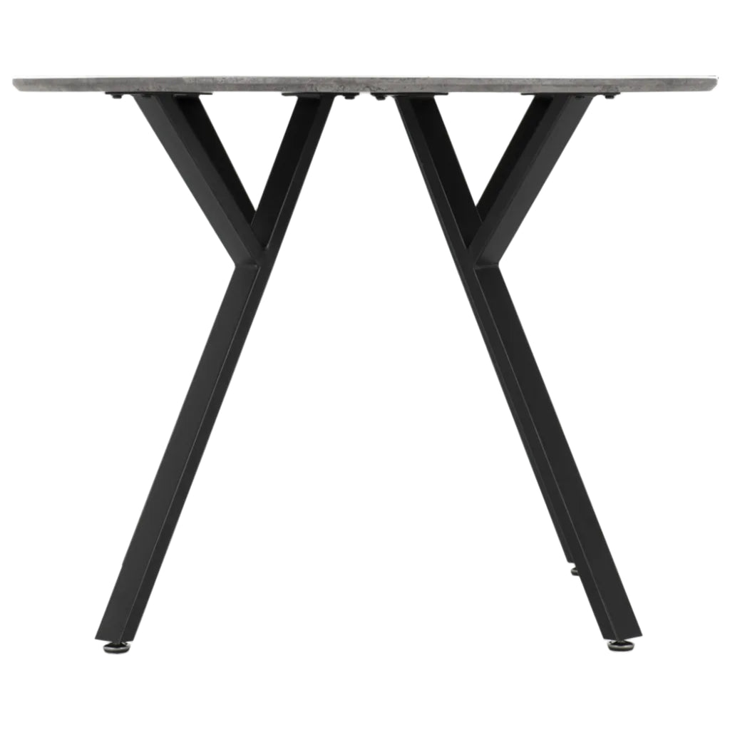 Athens Round Dining Table with 4 Lukas Velvet Dining Chairs