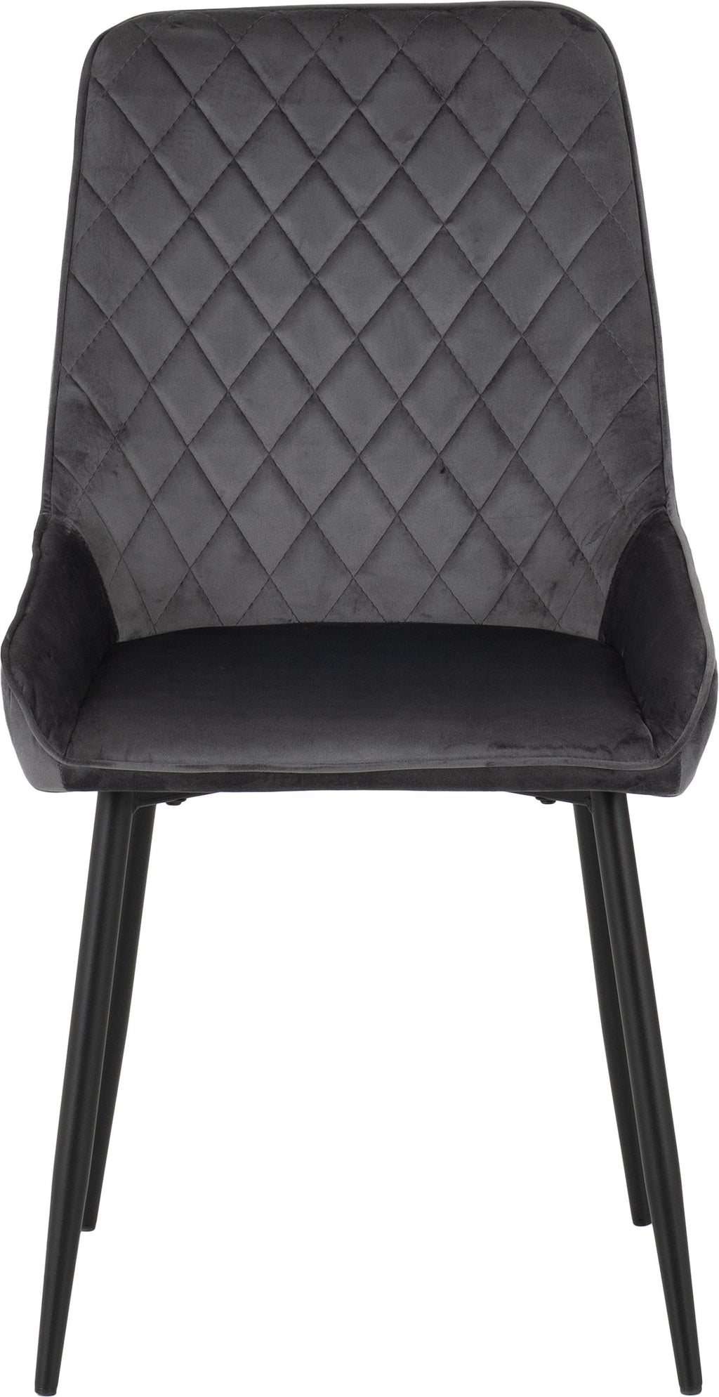 Athens Dining Table with 4 Avery Velvet Dining Chairs