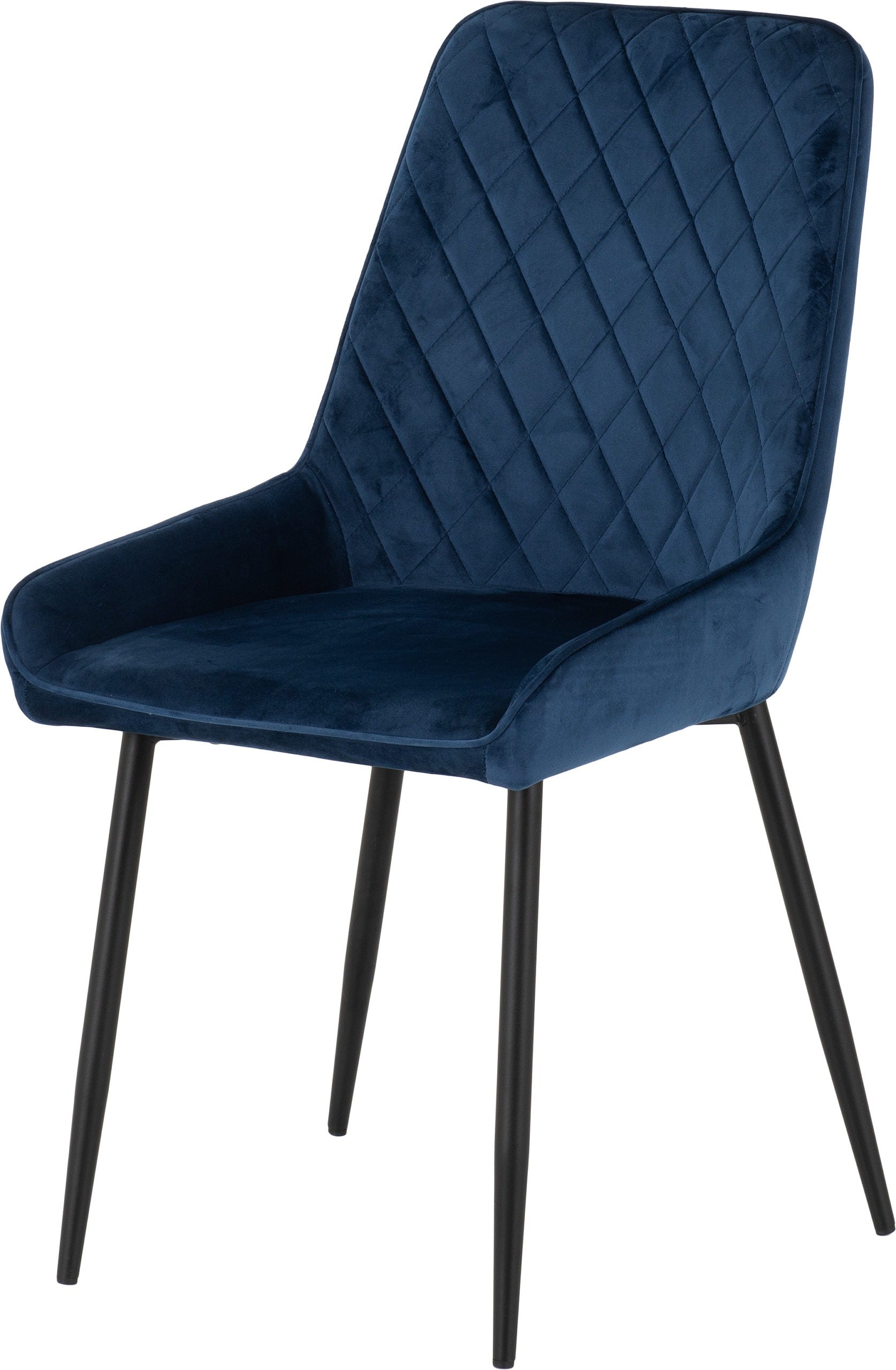 Quebec Wave Edge Dining Table with 4 Avery Velvet Dining Chairs