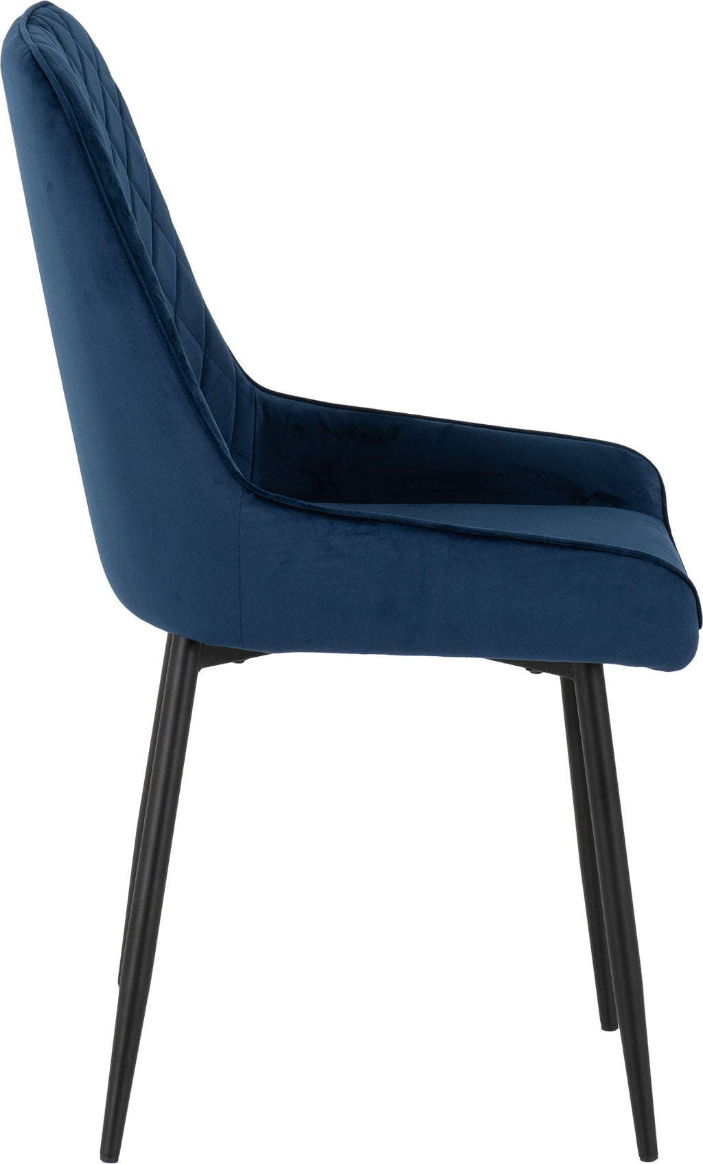 Athens Dining Table with 4 Avery Velvet Dining Chairs