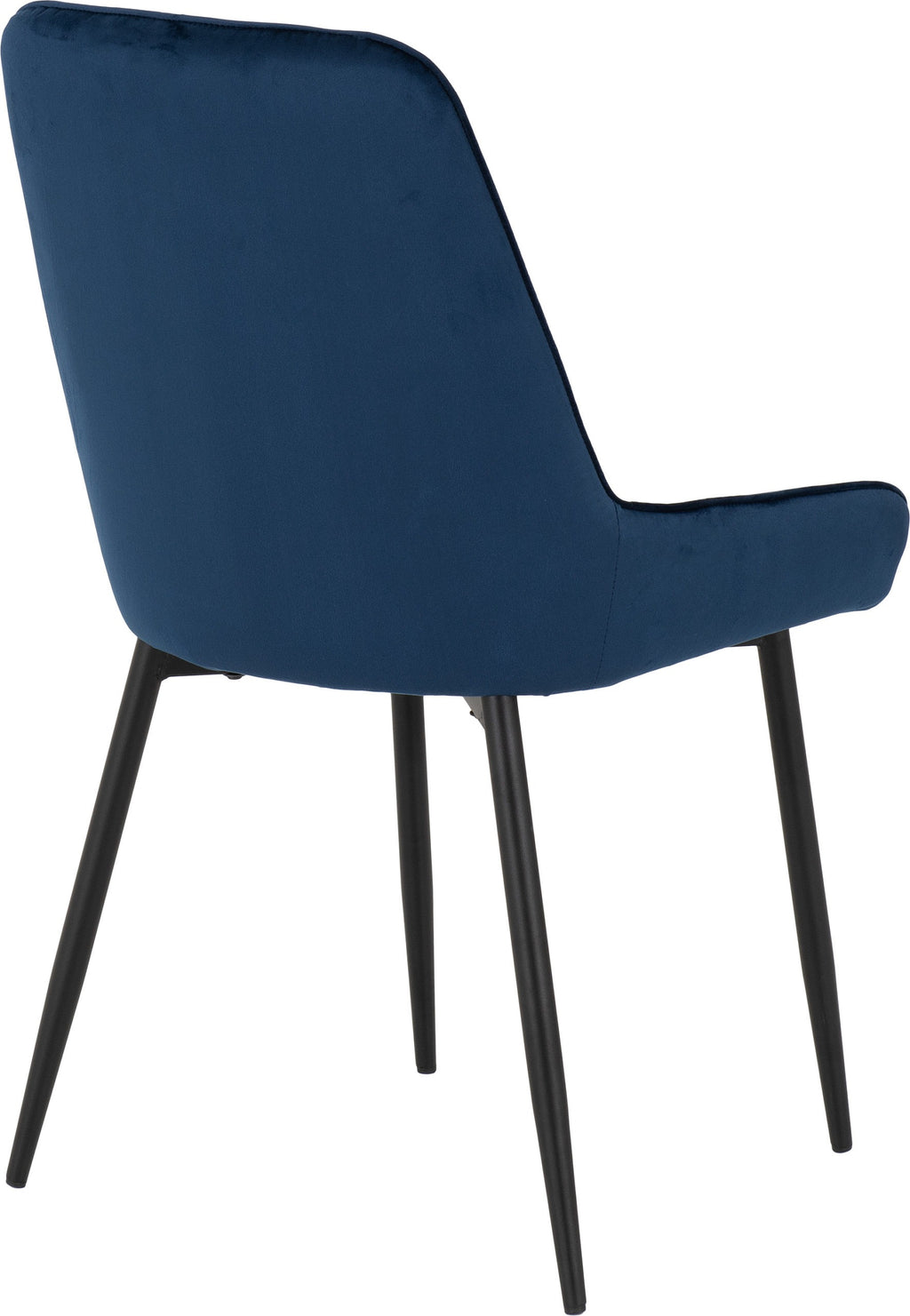 Quebec Wave Edge Dining Table with 4 Avery Velvet Dining Chairs