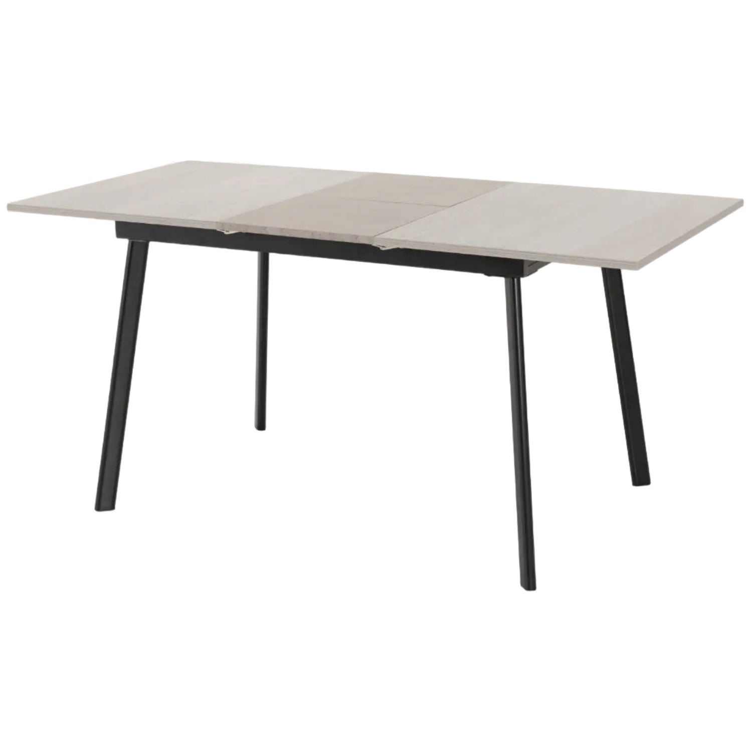 Avery Extending Dining Table with 4 Lukas Velvet Dining Chairs