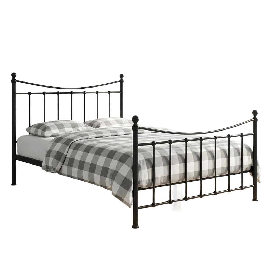 Alderley Metal High Foot End Bed Frame