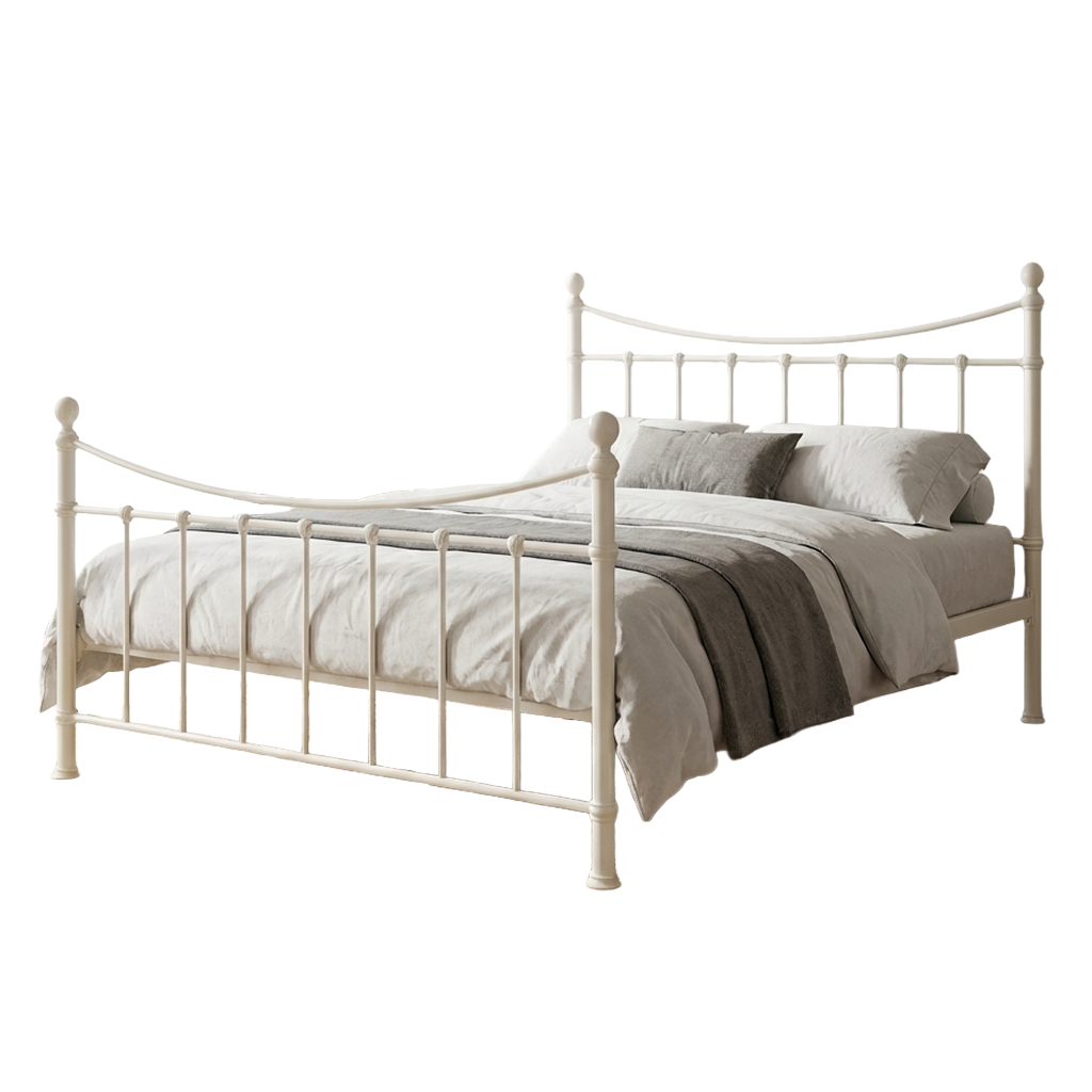 Alderley Metal High Foot End Bed Frame