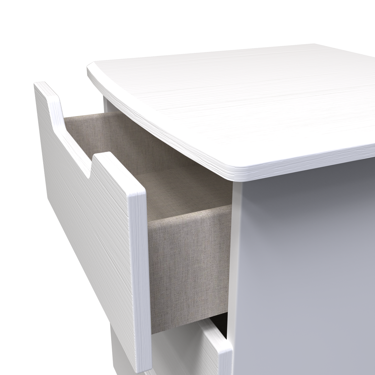 Bella White Ash Bedroom Set 1