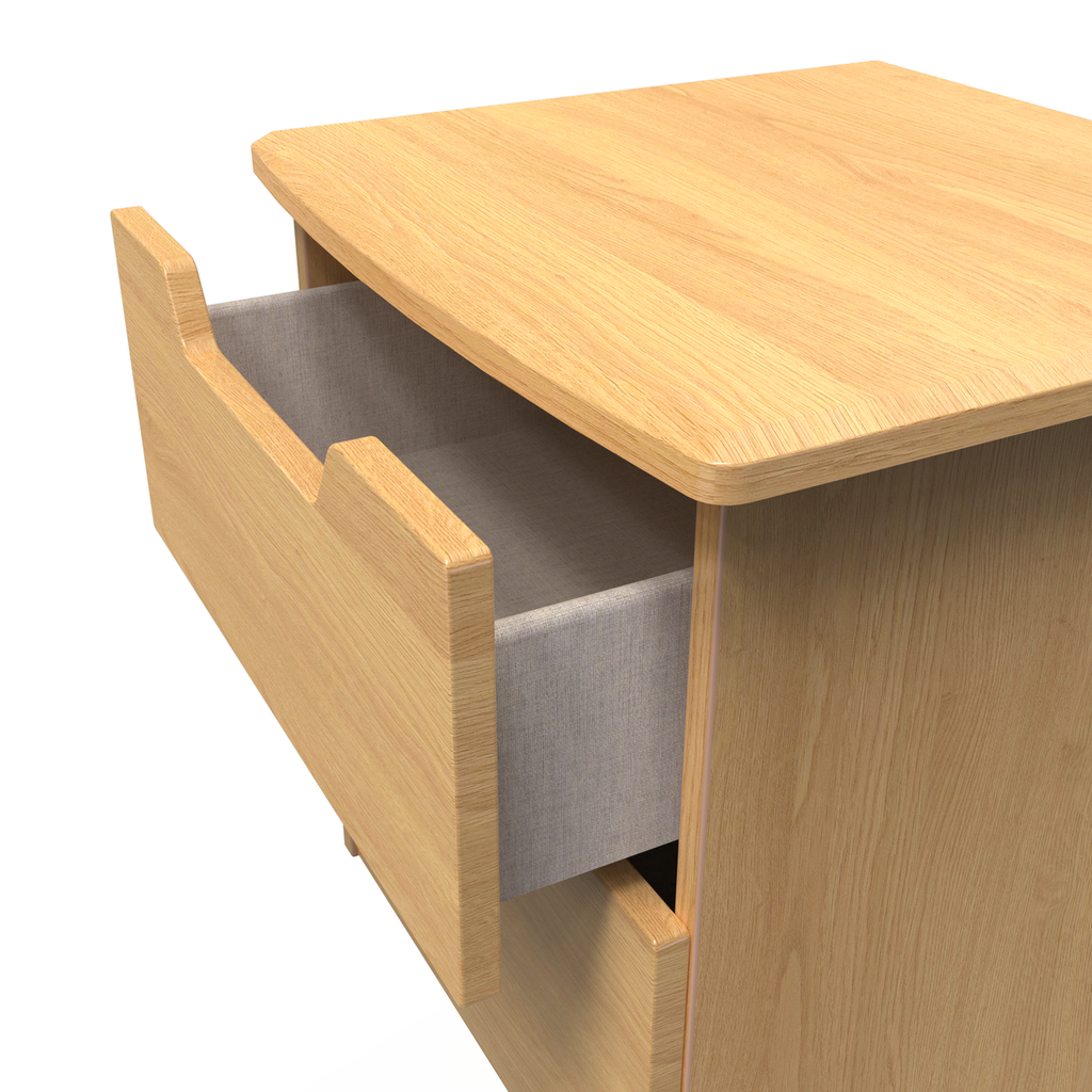 Bella Modern Oak Bedroom Set 3