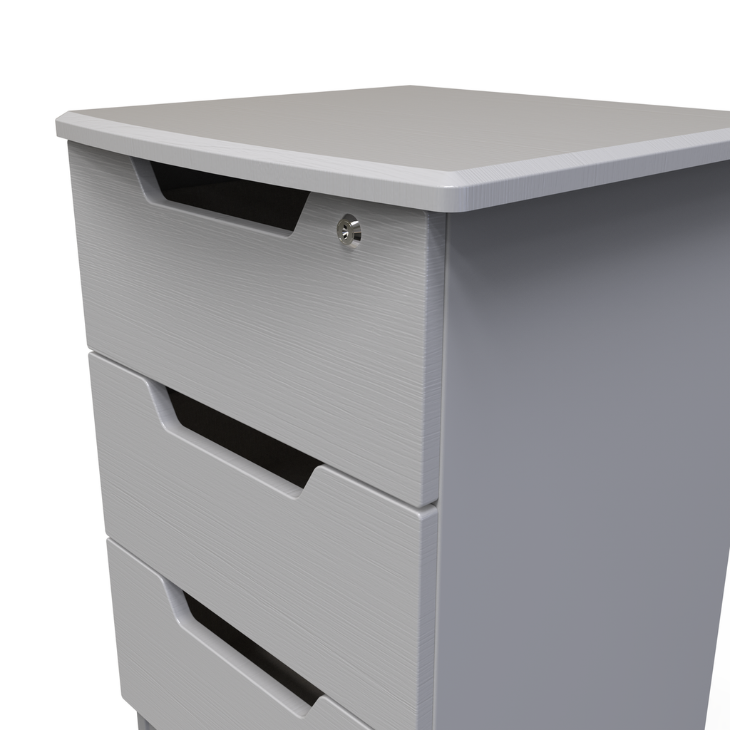 Bella Grey Ash Bedroom Set 7