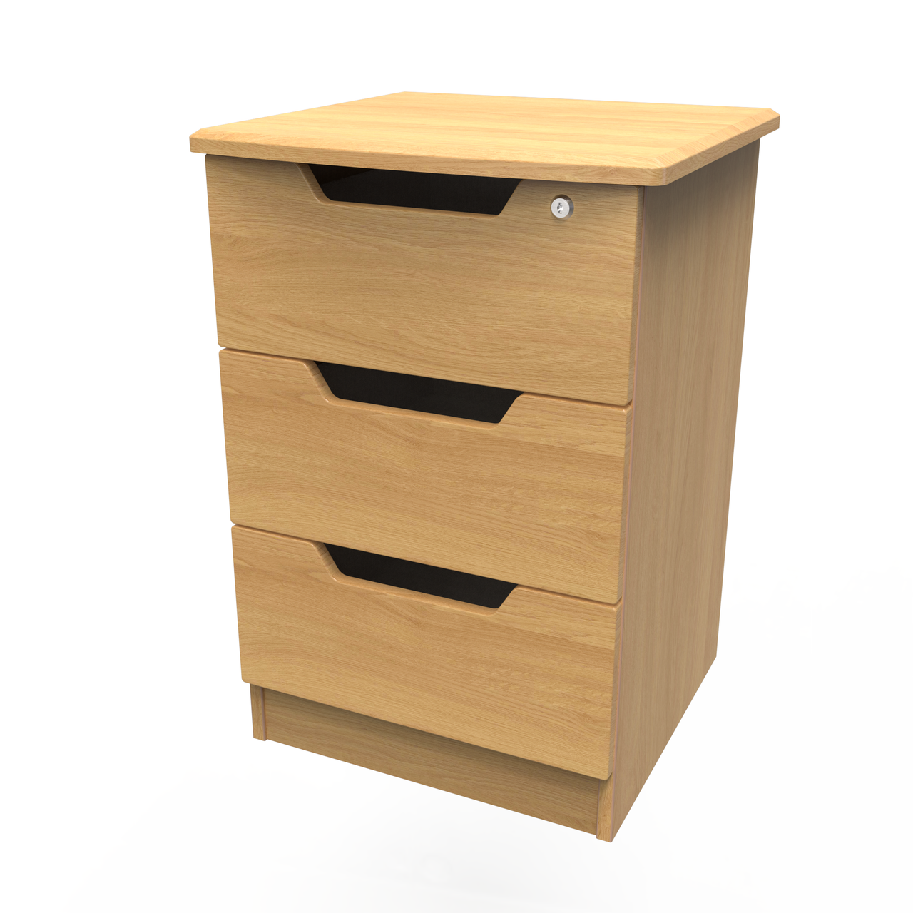 Bella Modern Oak Bedroom Set 7