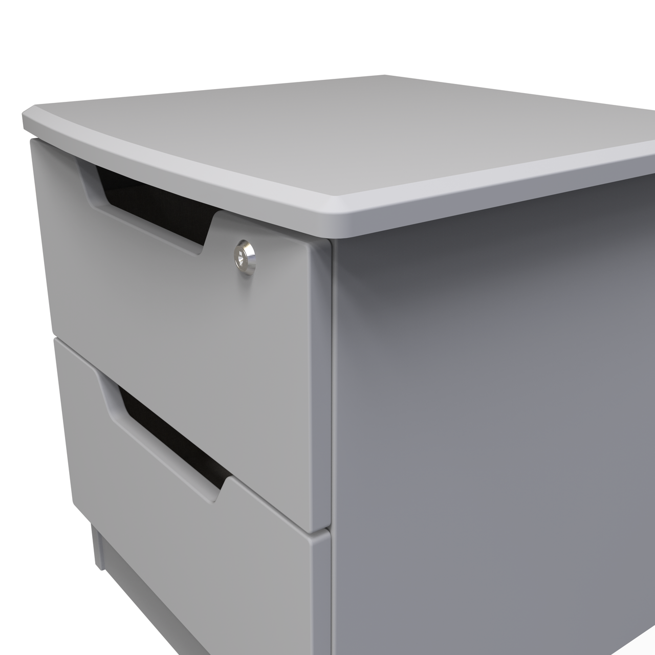 Bella Grey Matt Bedroom Set 4