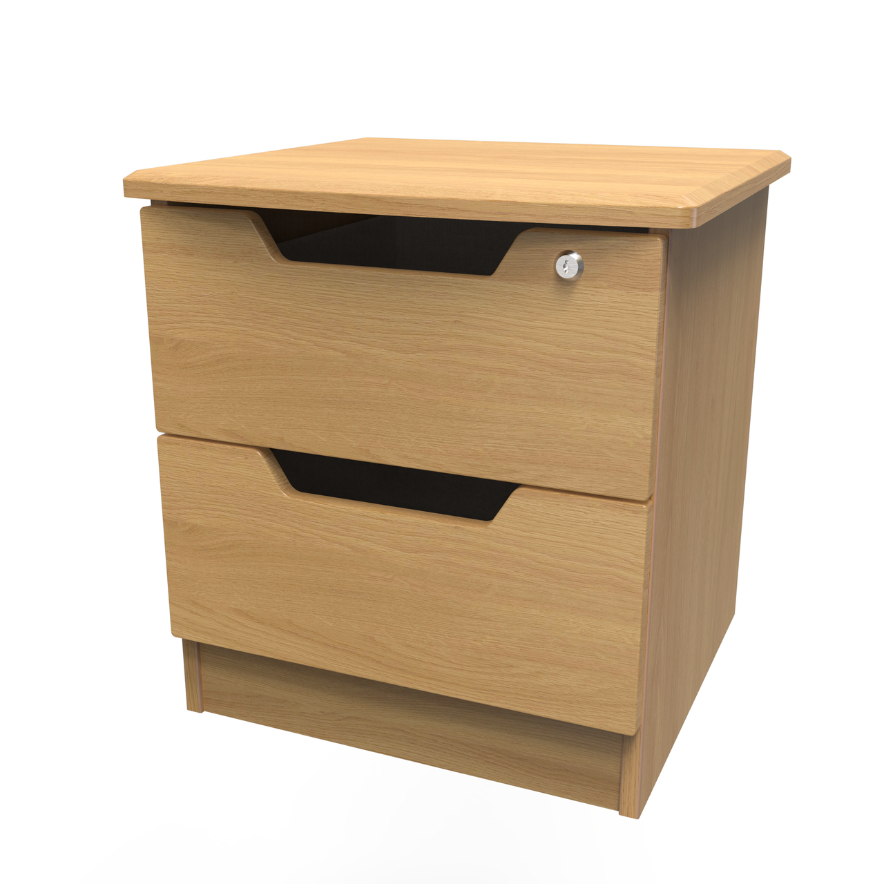 Bella Modern Oak Bedroom Set 4