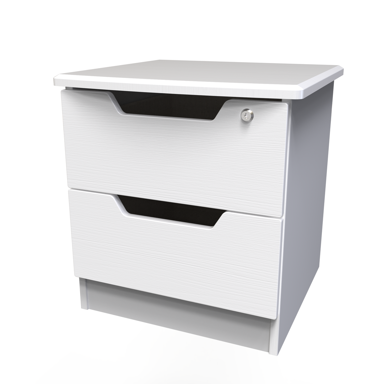 Bella White Ash Bedroom Set 4