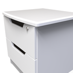 Bella White Ash Bedroom Set 4