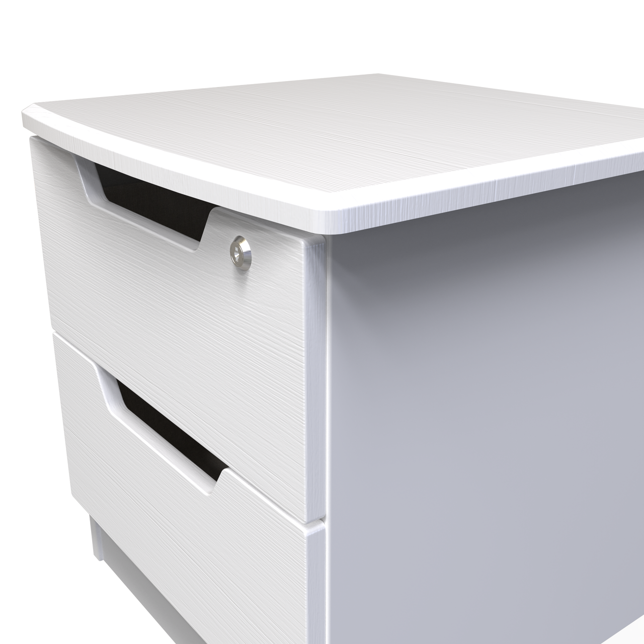 Bella White Ash Bedroom Set 4