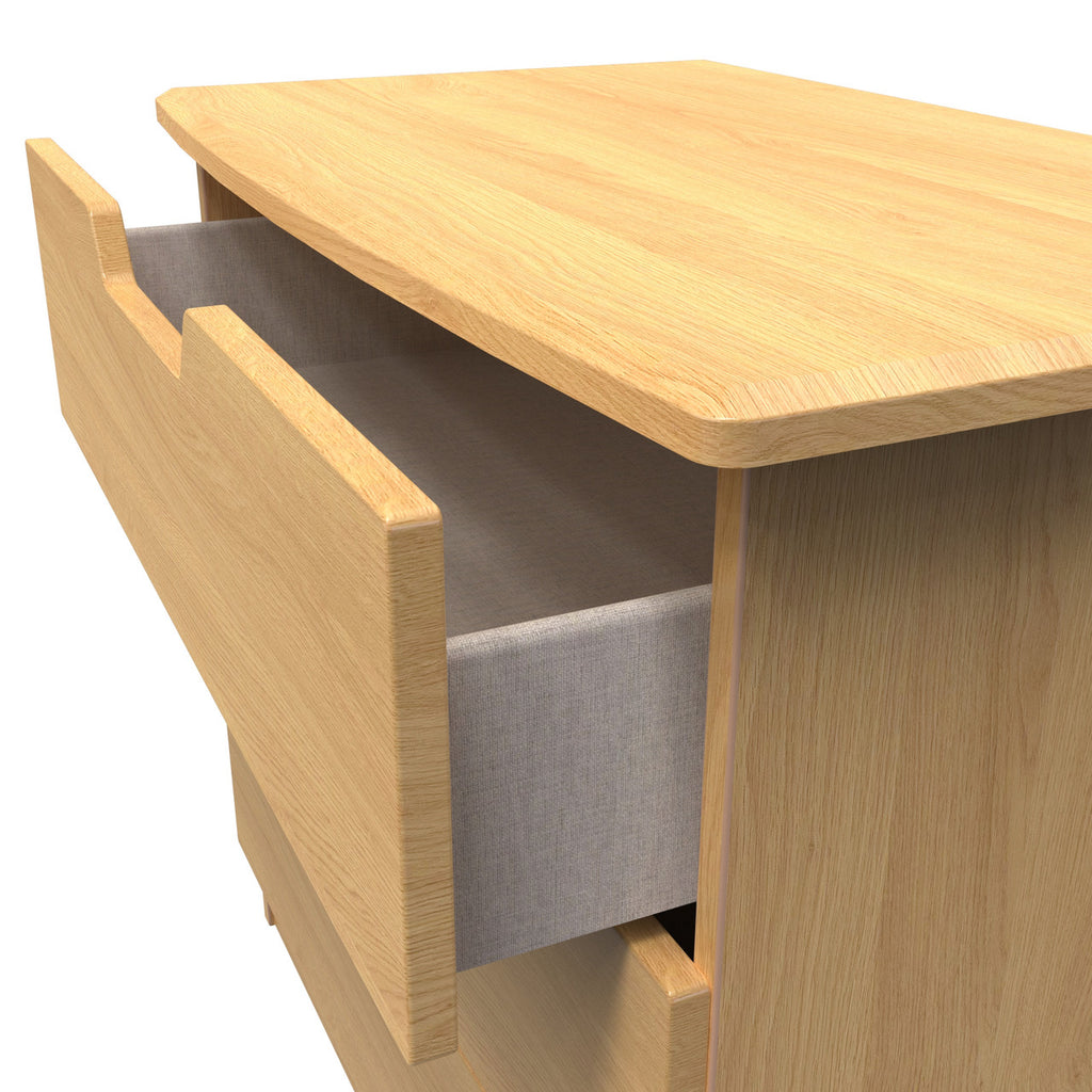 Bella Modern Oak Bedroom Set 1