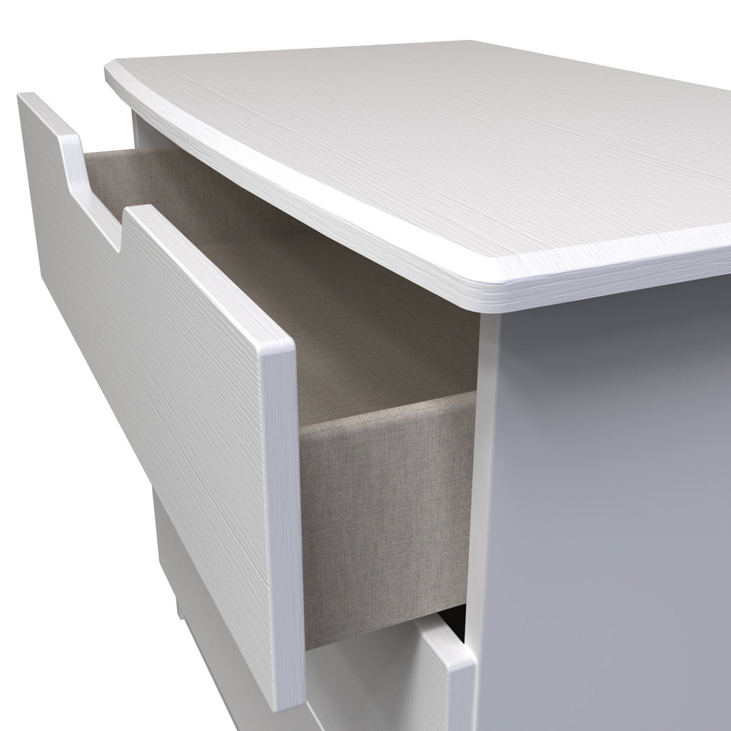 Bella White Ash Bedroom Set 5
