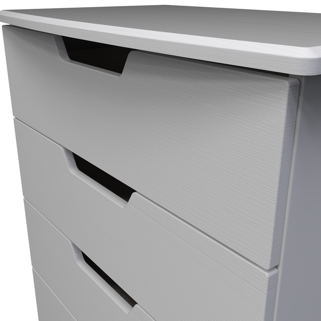 Bella Grey Ash Bedroom Set 6