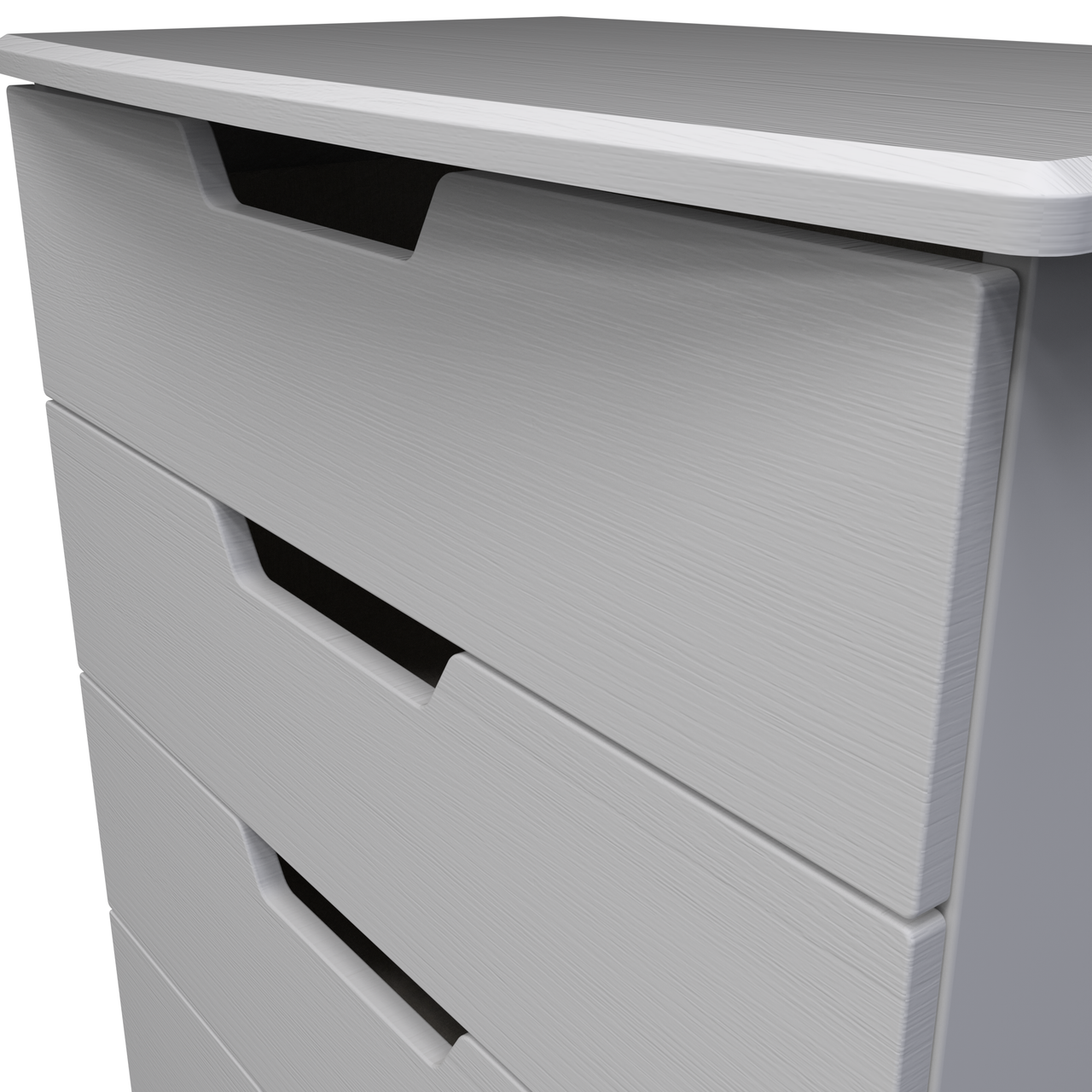 Bella Grey Ash Bedroom Set 6