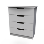 Bella Grey Matt Bedroom Set 6