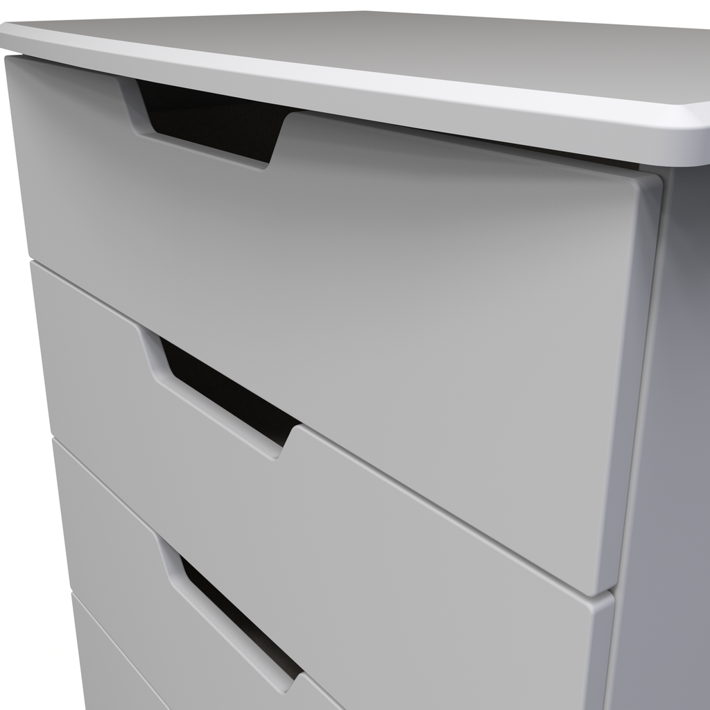 Bella Grey Matt Bedroom Set 6