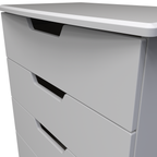 Bella Grey Matt Bedroom Set 6