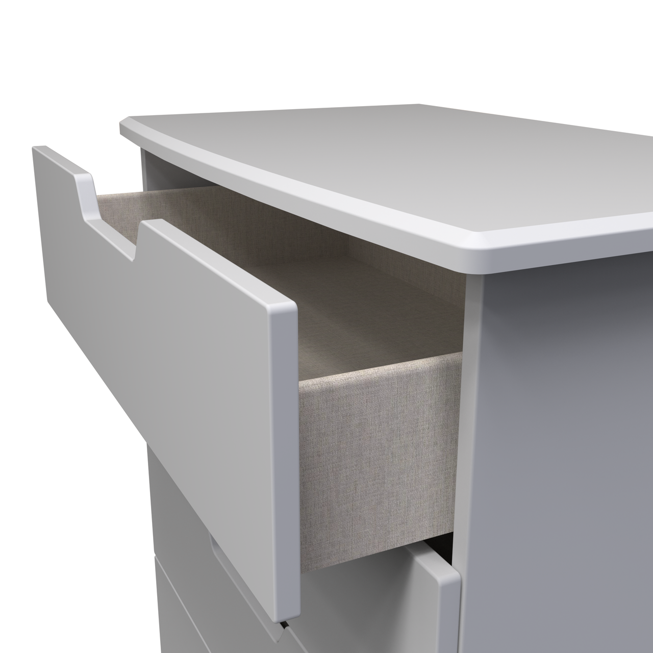 Bella Grey Matt Bedroom Set 6